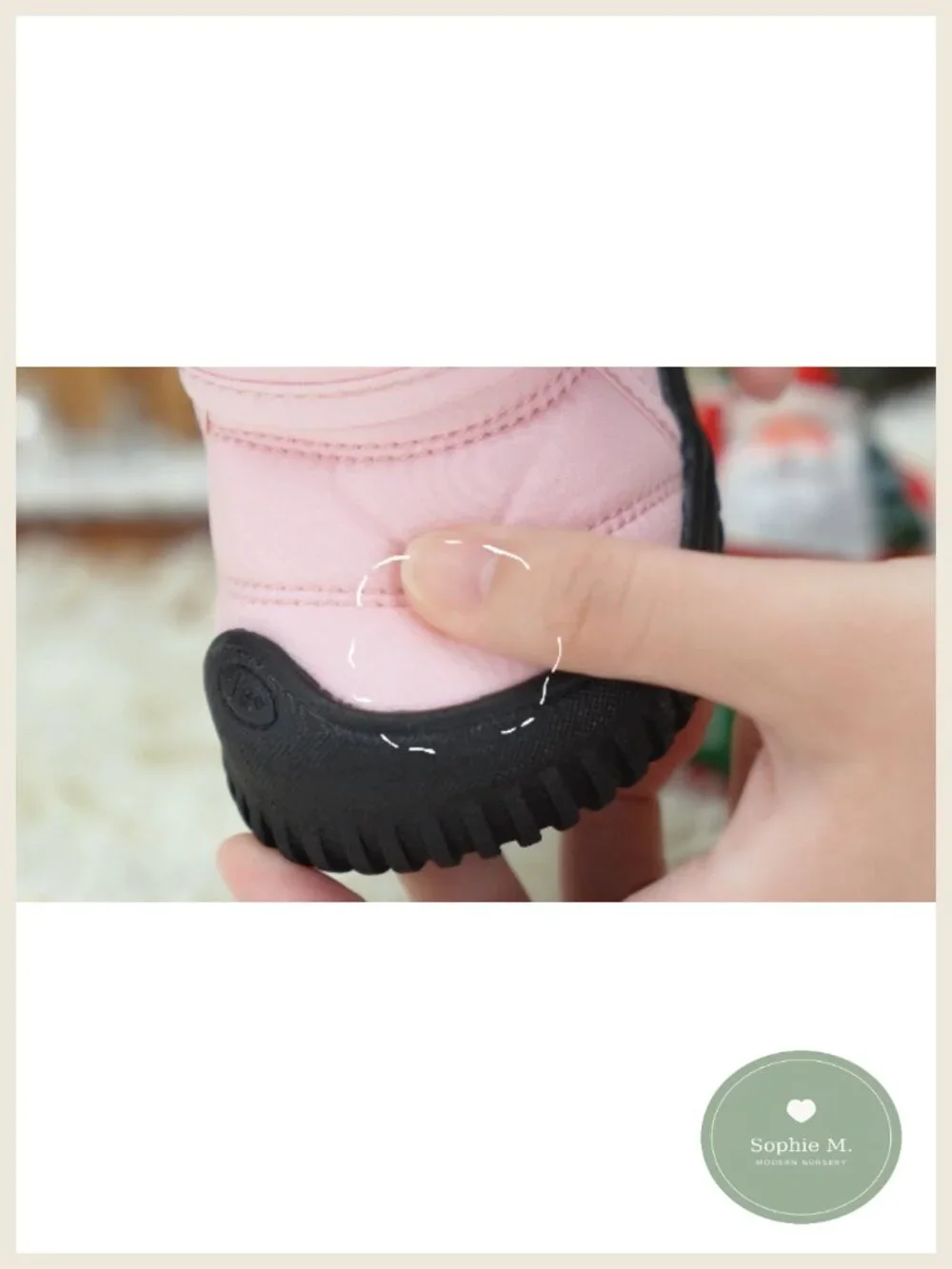Toddler Snow Boots Winter Shoes Boys Girls Faux Fur Lined Anti-Slip